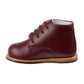 Josmo Baby Unisex Walking Shoes First Walker, Baby First Walker Shoes - Burgundy (Size 4.5 Toddler)