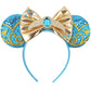 Mado Aladdin Mouse Ears Headband For Women, Girls, And Boys - Park Headbands (Jsm-Diamond)