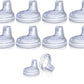 Nuby Replacement Silicone Spouts 10 Pack ((for Item 890 and 891)