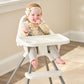 Regalo Baby Basics High Chair for Babies and Toddlers, Baby High Chair with Removable Oversized Tray & Cup Holder, 5-Point Harne