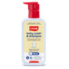 Luvlap Baby Wash & Shampoo - 200Ml With Chamomile, Milk Protein, Oatmeal & Shea Butter, Paraben Free, Tear Free, Soap Free, Rich