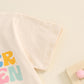 Toddler Baby Girl Back To School Outfit Kindergarten Pre K First Grade Short Sleeve T-Shirt First Day Of School Tops (Kindergart