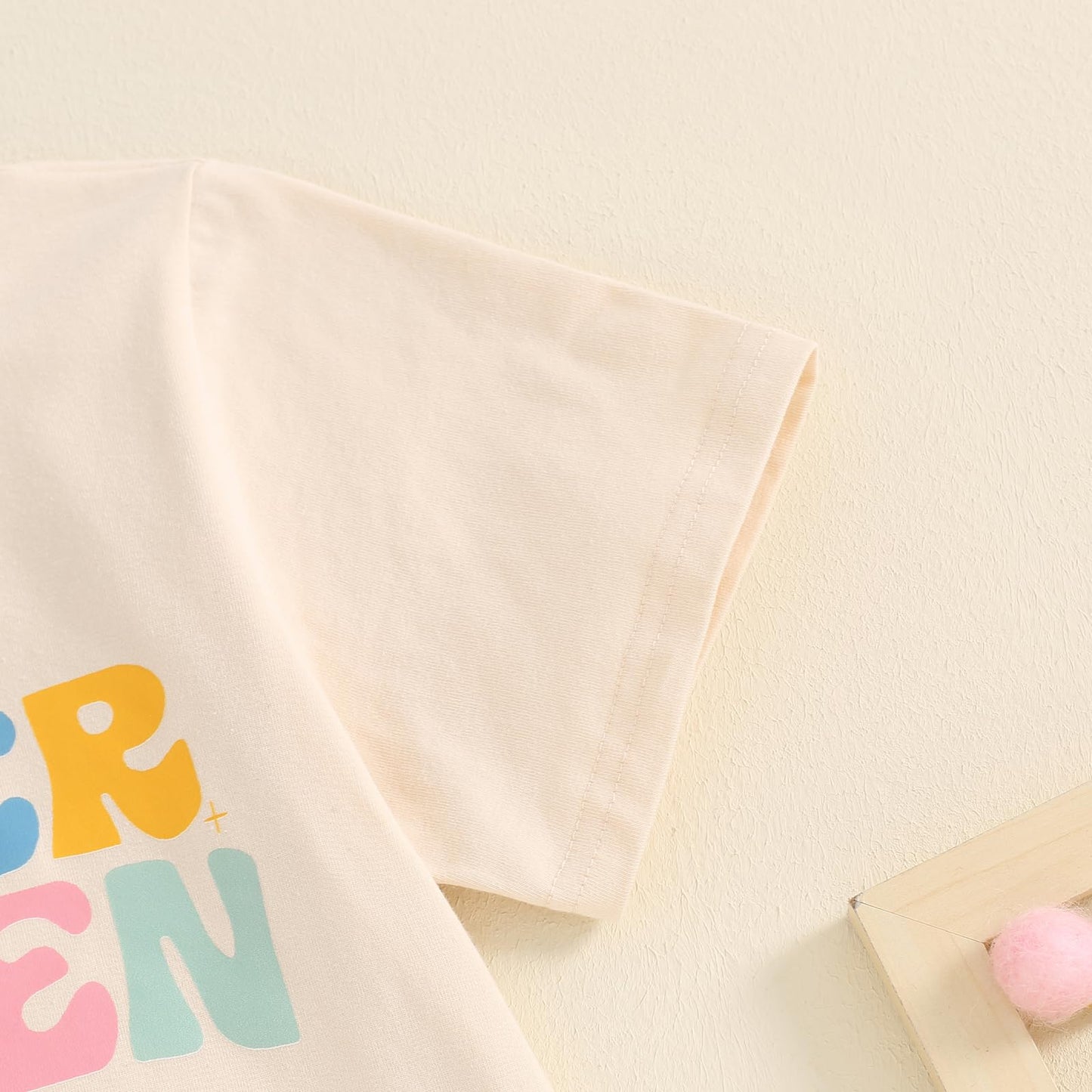 Toddler Baby Girl Back To School Outfit Kindergarten Pre K First Grade Short Sleeve T-Shirt First Day Of School Tops (Kindergart