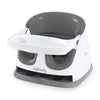 Ingenuity Baby Base 2-In-1 Booster Feeding And Floor Seat With Self-Storing Tray - Slate
