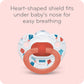 Nuk Orthodontic Pacifiers, 6-18 Months, 4 Count (Pack Of 1)