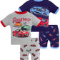 Daughter Queen Boys Pajamas 18-24 Months Summer Pjs Cars Pj Sets Baby Toddler Cotton Short Sleeve Sleepwear Jammies Race Cars Cl