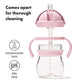 Oxo Tot Transitions Straw Cup With Removable Handles - 6 Oz. - Blossom