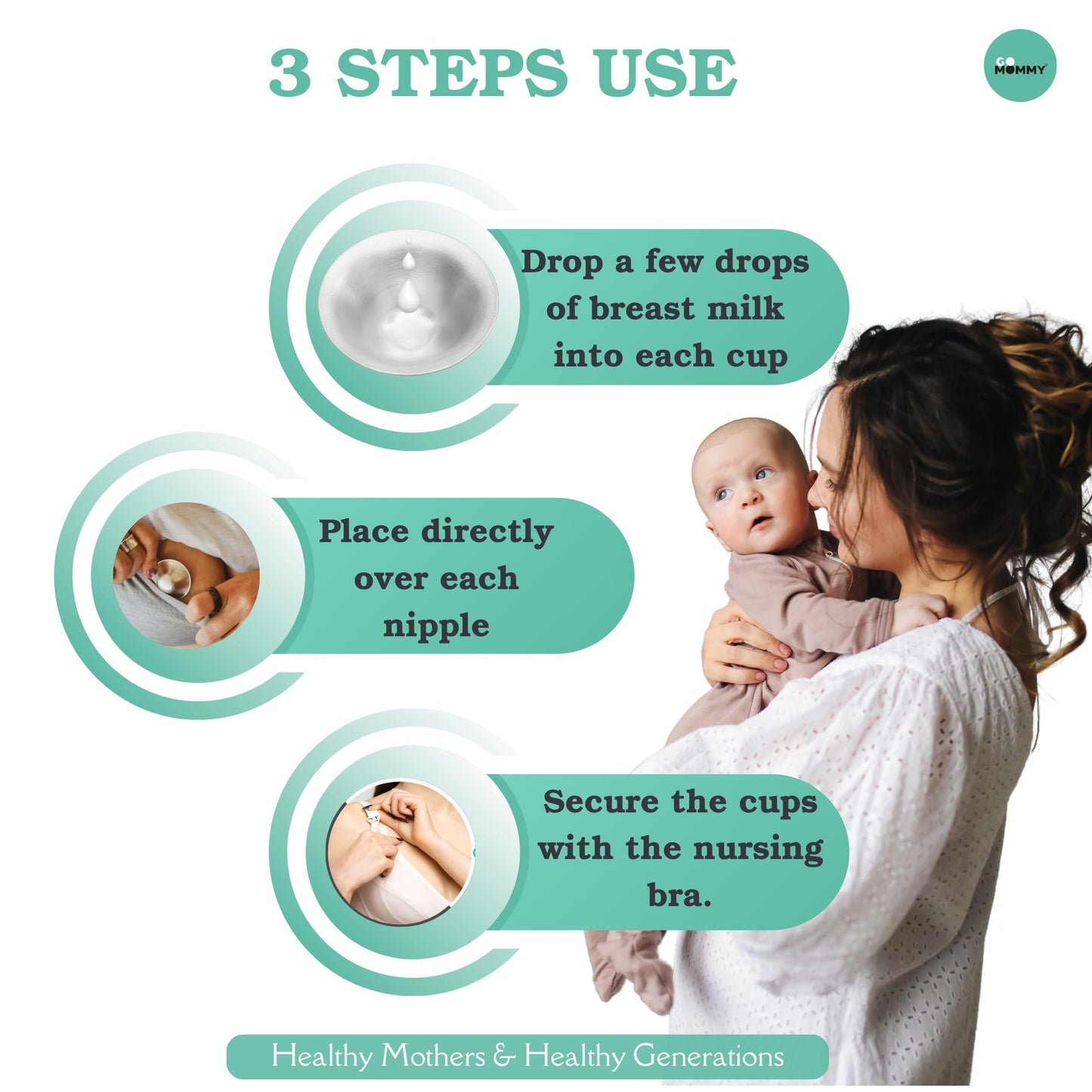 The Original Silver Nursing Cups, Nipple Shields For Nursing Newborn, Nipple Protector For Breastfeeding, Nipple Covers Breastfe