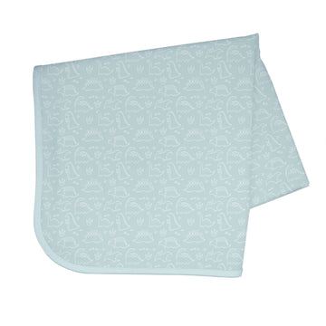 Bapronbaby Dino Friends Sage Splash Mat - Waterproof Catch-All For Under High Chairs, Floors, Tables, Playtime Or Arts & Crafts