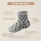 Aroveea Non Slip Grip Ankle Baby Socks 5-7 Years Old Big Kid For Toddler Boys And Girls Kids Socks 12 Pack, Cute Cotton Baby Soc