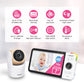 Vtech Vm919-2Hd Baby Monitor, 7' 720P Screen, 2 Cameras, 360 Panoramic Viewing, 110 Wide-Angle View, Night Vision, Up To 1000Ft