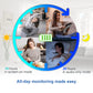 Vtech Vm923 Baby Monitor, 2.8    Screen, Pan-Tilt-Zoom, 1000Ft Long Range, Night Vision, 2-Way Audio, Temperature Sensor, Lullab