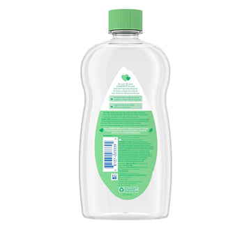 Johnson'S Baby Oil, Mineral Oil Enriched With Aloe Vera And Vitamin E, 20 Fl. Oz -C12