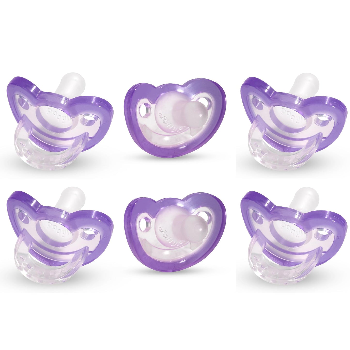 Razbaby Jollypop Pacifier For Newborns & Up, Usa Made, Natural Shaped Orthodontic Binky, Lovingly Shared In Nicus & Hospitals Wo
