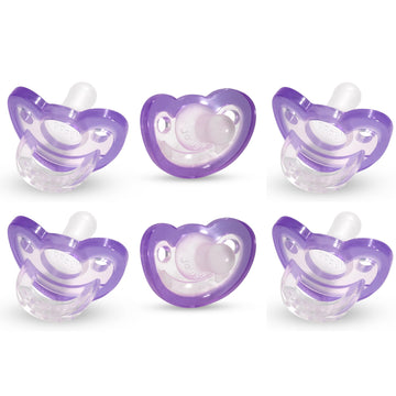 Razbaby Jollypop Pacifier For Newborns & Up, Usa Made, Natural Shaped Orthodontic Binky, Lovingly Shared In Nicus & Hospitals Wo