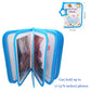 Buviagem Baby Soft Cloth Album; Babys My First Photo Book For Family Memery With Safe Mirror Holds 17 Photos Kissing Elephant Fa