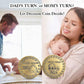 New Parent Decision Coin Funny Pregnancy Gifts For First Time Moms Dads Cute New Parents Gift For Couples Mommy Daddy Women Men