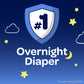 Huggies Overnites Size 4 Overnight Diapers (22-37 Lbs), 58 Ct, Packaging May Vary