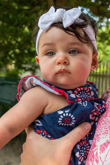 Diapersquad'S Baby Girl Bow Headbands Newborn Infant Toddler 20-Pack Hairbands And Bows Child Hair Accessories