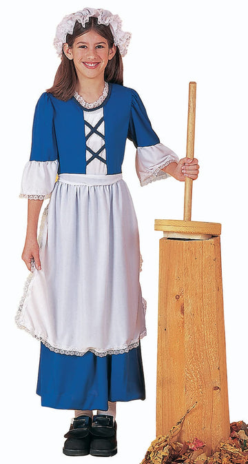 Rubies Child'S Forum Colonial Girl Costume Dress, Medium For Themed Parties And Halloween