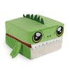 Pillow Cube Kids Green T-Rex
