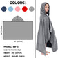 Hiturbo Kids Hooded Fleece Towel: Soft Plush Pool Beach Towel Wrap - 50'X30' Toddler Bath Blanket For Boys Girls 3-12 Years (G