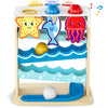 Move2Play, Wooden Ocean Friends, Interactive Toy for 1+ Year Olds, 6 to 12 Months, Baby Toy, 1 Year Old Birthday Gift for Girls,