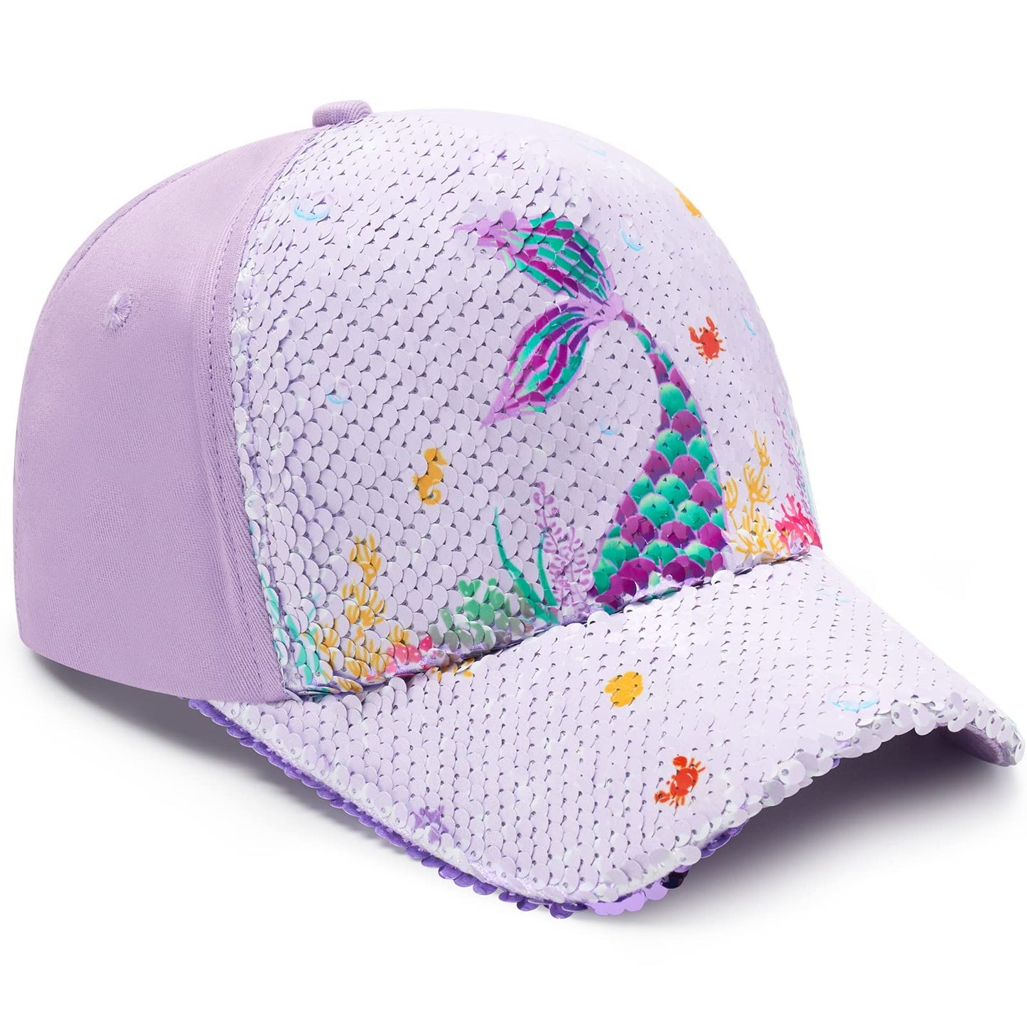 Baby Girls Baseball Cap Toddlers Baseball Hat Baby Girls Snapback Cap Adjustable Trucker Cap For Kids Ages 4-8 Years Girls Cute