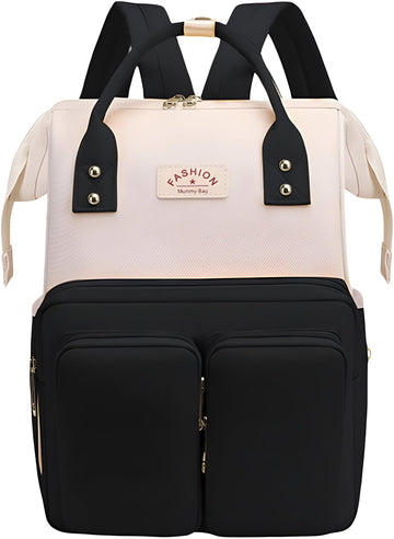 DREAM DOODLE Diaper Bag Backpack Large Capacity Multifunction Waterproof Travel Backpack Maternity Baby Nappy Changing Bags (Bei