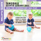 Discovery Toys TANGIBALL Squishy, Squeezy Scented Sensory Ball | Kid-Powered Learning | STEM Toy Early Childhood Development 12