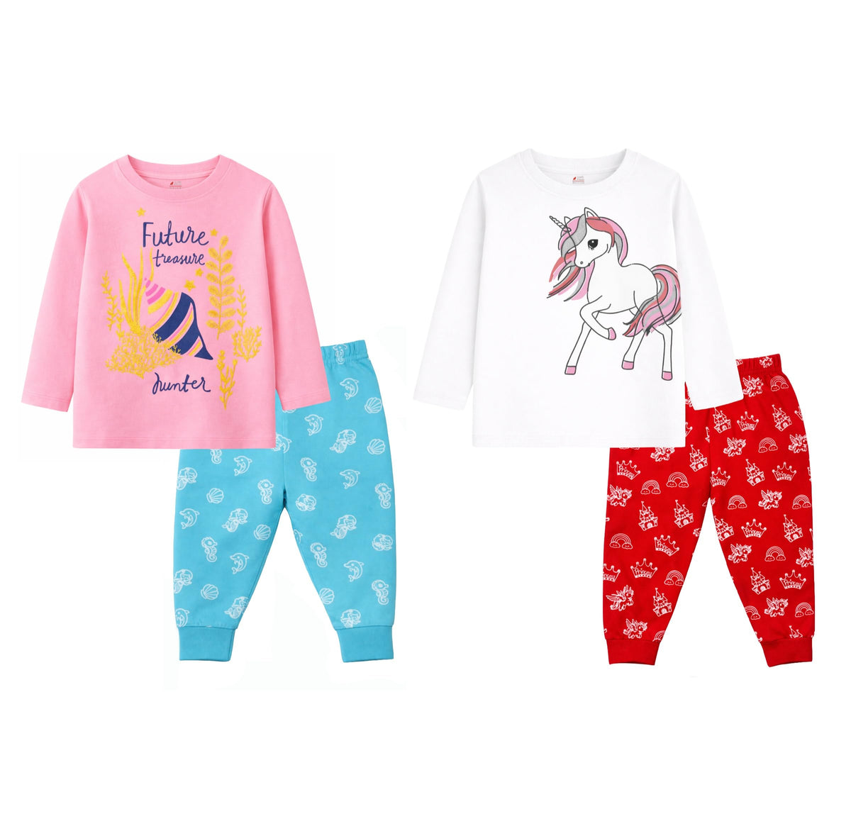 Lush Plush Baby Boys And Girls Full Sleeves Cotton TShirt And Pajama Pants Set (1218 Months) (69)