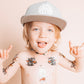 Born To Love Knuckleheads Baby Boy Infant Trucker Hat Sun Mesh Baseball Cap Mesh Back Unisex Toddler Sun Hat - Pismo, 6-12 Month