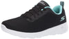 Skechers Womens Go Walk Joy - 15641 Sneaker, Blackaqua, 7 Us