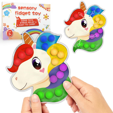 Color Sorting Sensory Toys, Girl Airplane Travel Activities Autism Quiet Calm Down Learning Fidget Toys Color Matching Toys for 