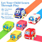 Baby Toys 6 to 12 Months - Soft Car Toys for 1 Year Old Boy Girl with Playmat Storage Bag - Infant Baby Toys 12-18 Months Toddle