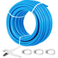 Vevor Pex Tubing, 1 Pex Pipe 300Ft Flexible Pex Hose Non Oxygen Barrier Pex Tube Coil 80-160Psi Pex Water Line Blue Pex Piping F