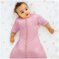 HALO Easy Transition Sleepsack Wearable Blanket, TOG 1.5, Heather Pink, Medium