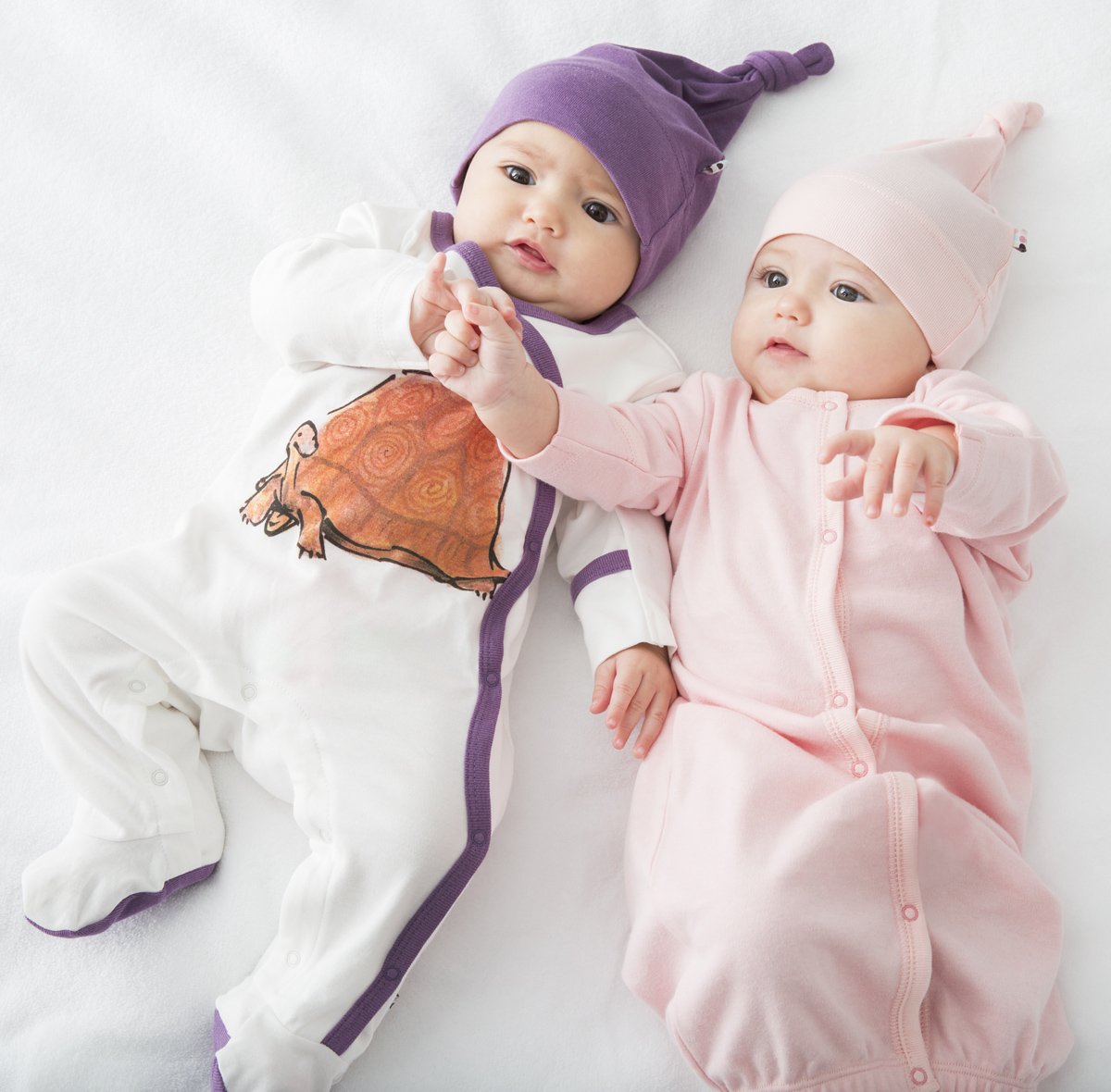 Babysoy Modern Single Knot Hat Beanie - Cotton Rayon From Bamboo Baby Cap (0-6 Months, Wineberry)