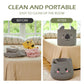 Omerai Animal Koala Basket, Cute Cotton Rope Woven Large Blanket Basket, Toy Storage For Nursery Decor And Laundry Organizer Wit