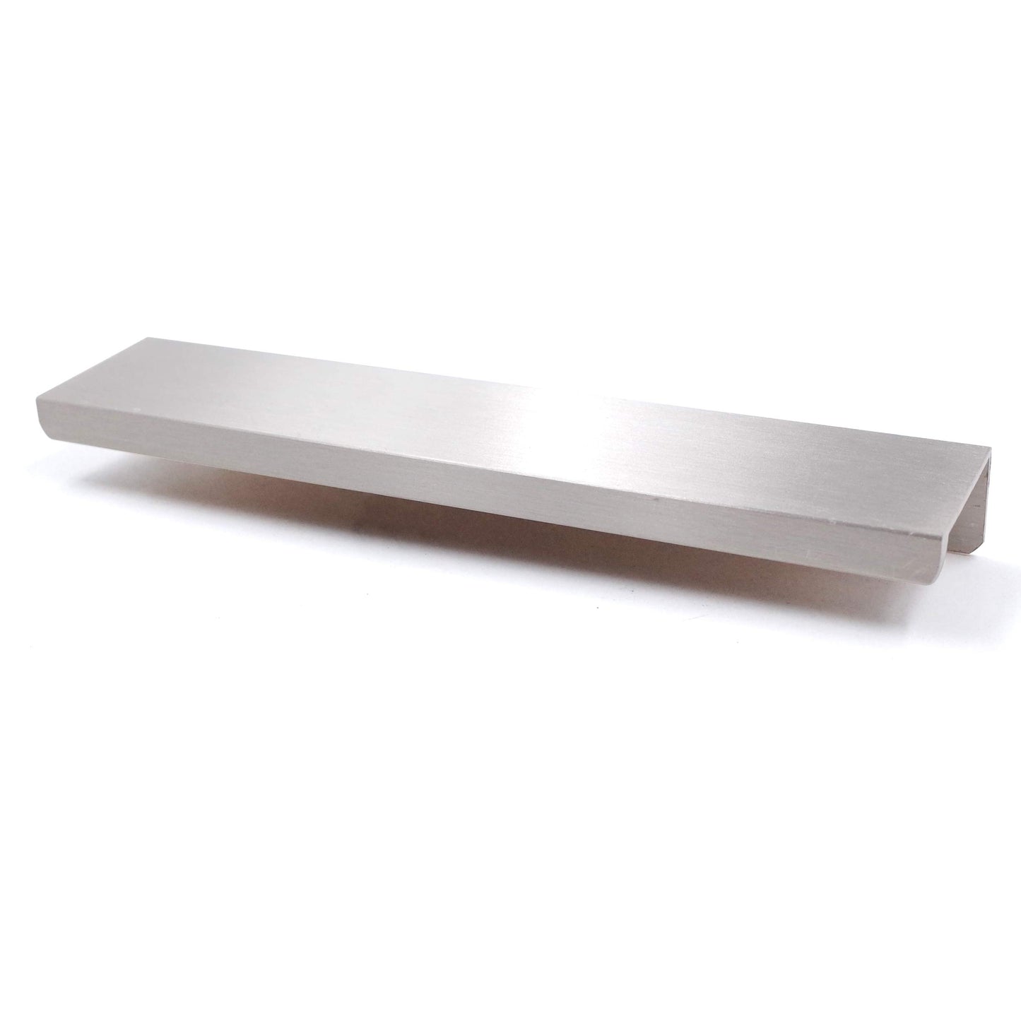 8-Pack Cabinets Drawers Edge Pulls - 6 Overall Length, Brushed Nickel, Concealed Tab Pulls For Kitchen Garage Cabinet Drawers, P