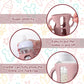 Juome Silicone Sleeves With Handles For Avent Natural Glass Baby Bottles - 3 Pack Anti Breakage Baby Bottle Holder For Philips A