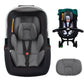 Kaseeous Thickened Carseat Head Support for Infant, Infant Car Seat Insert with Extra Headrest for Preemie to Newborn, Adjustabl