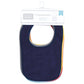 Hudson Baby Unisex Baby Drooler Bib With Waterproof Lining, Blue Red, One Size