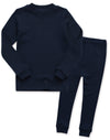 VAENAIT BABY 6M12Y Kids Unisex Girls & Boys Soft Comfy Modal Tencel Shirring Sleepwear Pajamas 2pcs/4pcs Set, B5unisex Navy, 