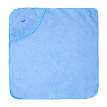NAMAN Newborn Hooded Baby Blanket, Sleeping Bag, Baby Towel and Baby Wrapper for Baby Girl and boyBlue_Smile Star