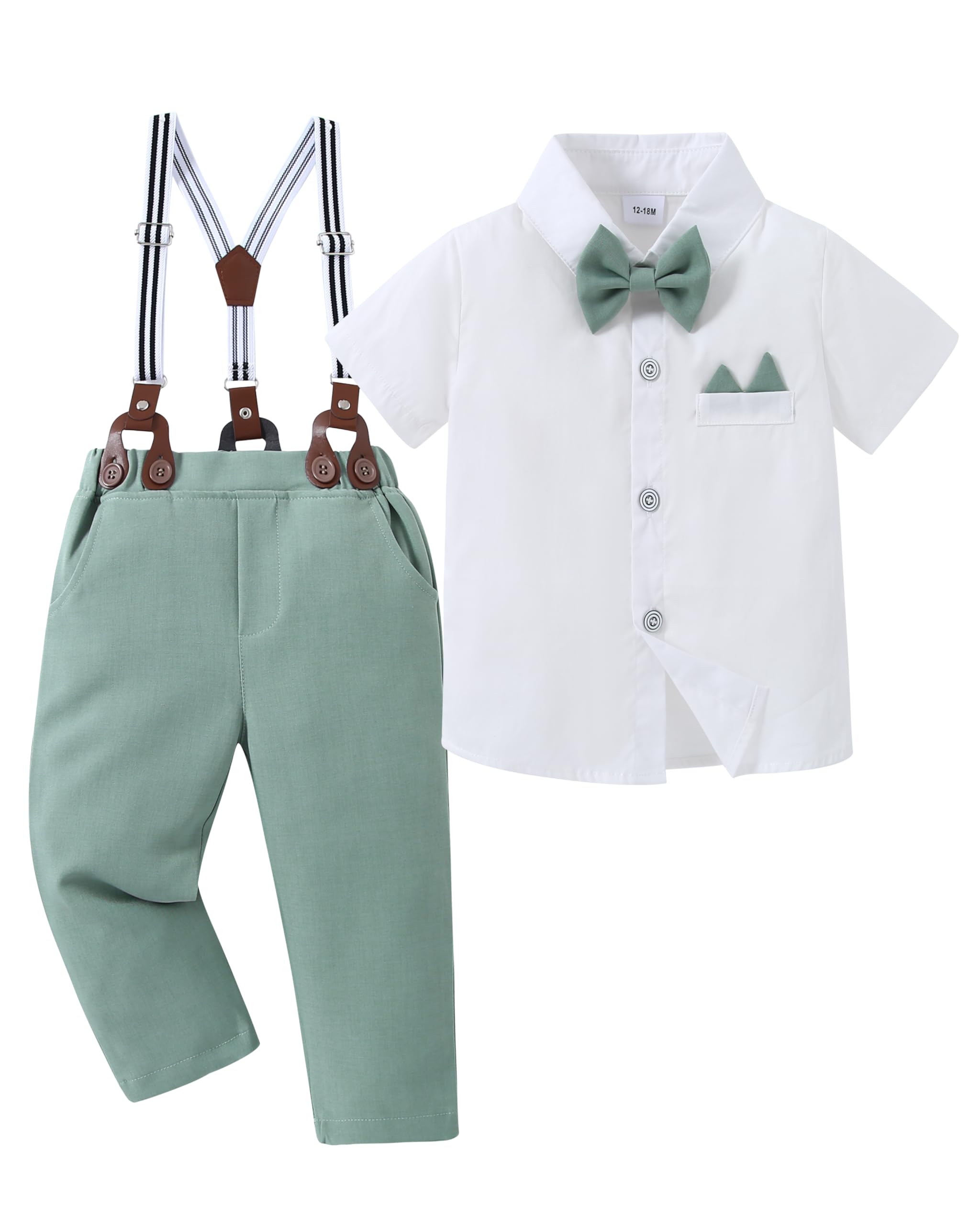 Yallet Toddler Baby Boy Clothes Suit Gentleman Wedding Outfits, Formal – Cutebab WBBAPB0CSSHP26Q