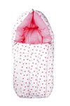 Adore Stuff New Born Baby Sleeping Carry Bag for 09 Month Babies  Pink Heart Color