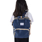 Nappy Bag, Oxford Cloth Multifunctional Baby Diaper Bag Backpack Large Capacity Portable for Travel for Daily Use(Navy Blue)