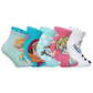 Supersox Ankle Frozen Character Socks For Girls, Made With Breathable, Anti Odour & Moisture Absorbent Combed Cotton With A Extr