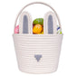 CubesLand Easter Baskets Easter Egg Hunt Baskets for Kids, Cute Bunny Gift Basket for Baby Easter Decorations Party Supplies Gre